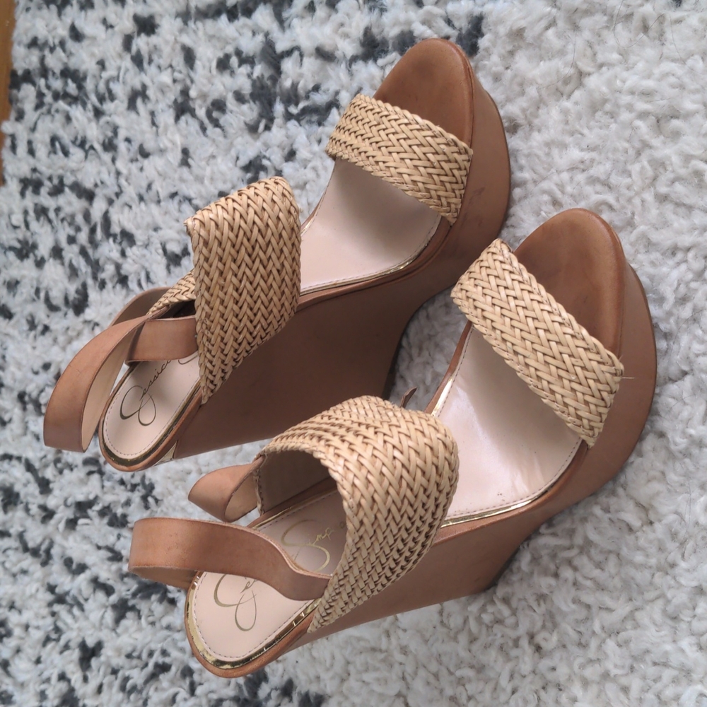 Jessica Simpson wedges